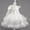 White, variant on 2025 Toddler Baby Girls Pageant Dress Sequins Tulle Tutu Dress Flower Wedding Princess Birthday Party Prom Gown 1-9Y
