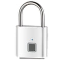 thumbnail image 1 of Cerradura de Huella Digital Cerradura Electrónica Cerradura de Huella Digital Candado Exterior Impermeable y A Prueba de Herrumbre Plata, 1 of 5