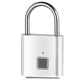 thumbnail image 1 of Cerradura de Huella Digital Cerradura Electrónica Cerradura de Huella Digital Candado Exterior Impermeable y A Prueba de Herrumbre Plata, 1 of 5