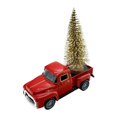 thumbnail image 2 of Estatua de árbol de Navidad con Forma de Camión, Hecha de Resina Y Aleación de Madera, Figura Navideña, Decoración, Regalo, Adorno, Escultura para Esc Árbol de oro, 2 of 9