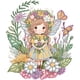 thumbnail image 1 of (UP381) Guirnalda Diamantes Parcial Serie Personajes Hada Resina Forma Especial 30*30cm, 1 of 9
