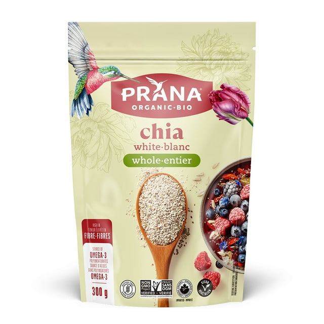 Prana Organic White Chia