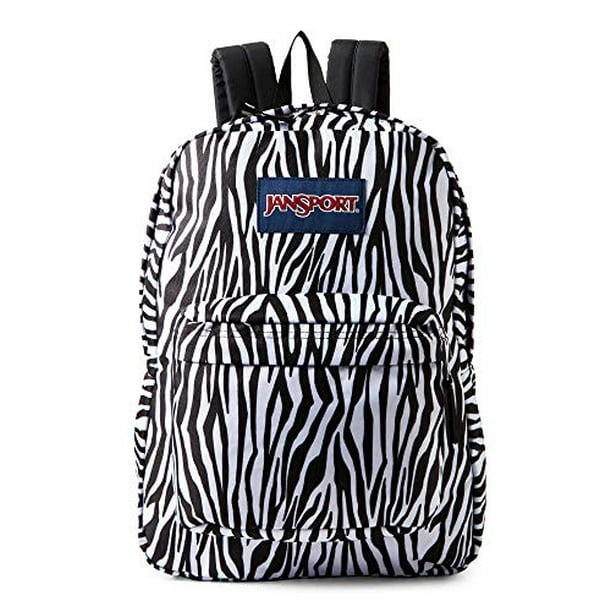 JanSport JanSport SuperBreak Backpack Black/White Zebra Walmart