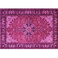 thumbnail image 1 of Ahgly Company Indoor Rectangle Persian Pink Traditional Area Rugs, 4' x 6', 1 of 4