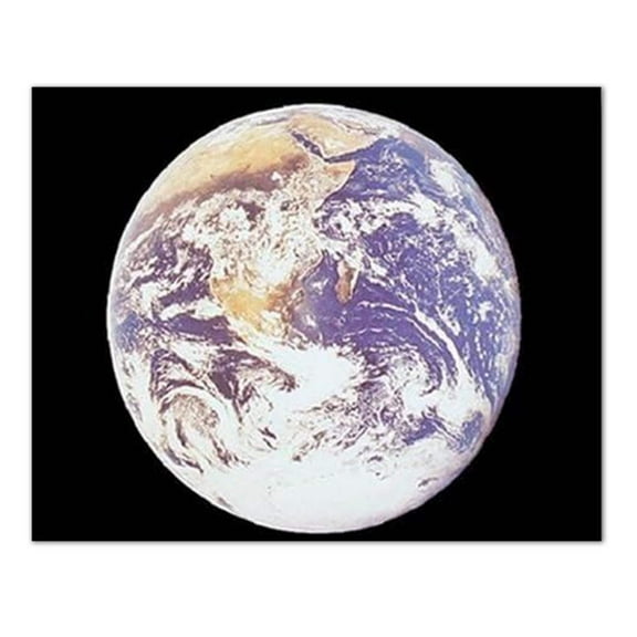 NASA Space Photo of The Earth from The Moon Wall Picture 16x20 Art Print