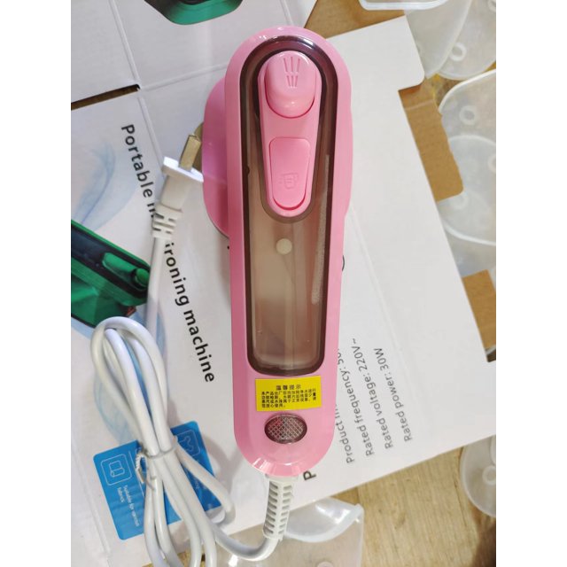 Hogar portátil pequeña máquina de planchar de mano plancha de vapor colgando máquina de hierro