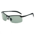 thumbnail image 4 of smart photosensitive color-changing polarized sunglasses day and night driving men's and women's sunglasses-Black-day and night dual-use, 4 of 5