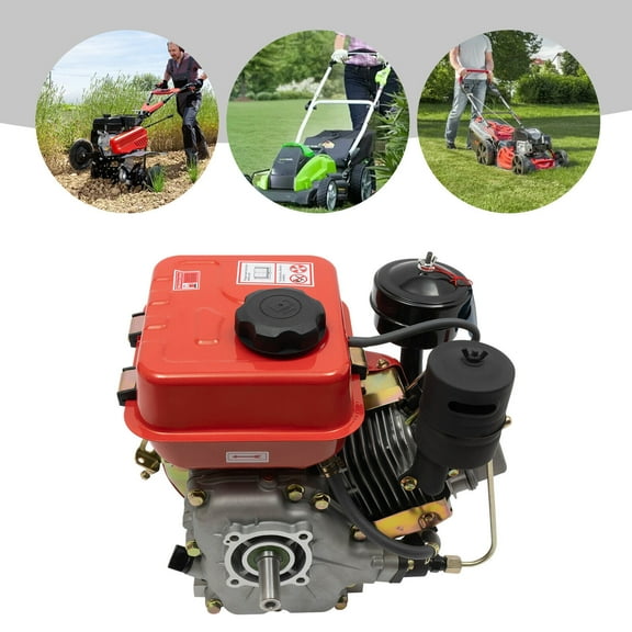 4-Stroke 3 HP Engine Single Cylinder Air Cooled Recoil Start System Diesel Motor for Small Agricultural Machinery