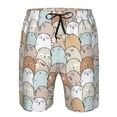 thumbnail image 3 of Goofa Lovely Bear Printed Mens Swim Trunks Summer Quick Dry Short Beach Swimwear Bathing Suits-X-Large, 3 of 9