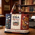 thumbnail image 6 of Win s Way 250th Anniversary Edition Women's Handbag, Fashionable Multi-compartment Tote Bag, Exquisite and Durable Daily Commuting Bag, 6 of 7