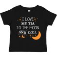 thumbnail image 3 of Inktastic I Love My Tia to the Moon and Back Boys or Girls Toddler T-Shirt, 3 of 5