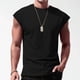 thumbnail image 2 of Playeras Cuello V Para Hombre, Camiseta Holgada Con Estampado De Letras De Ciudad, Conjunto De Ropa Deportiva De Verano, Ropa Deportiva Informal, 2 of 4