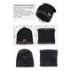 thumbnail image 3 of 3 En 1 Gorro Bufanda Guantes Productos De Abrigo, 3 of 8