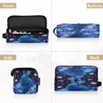 thumbnail image 5 of Hair Tool Organizer Bag with Heat Resistant Mat Removable Travel Storage Case for Hot Air Brushes Curling Irons Blue Bunny, 5 of 8