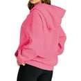thumbnail image 5 of Fantaslook Hoodies for Women Oversized Fleece Sweatshirts Long Sleeve Pullover Tops Fall Outfits with Pocket, 5 of 10