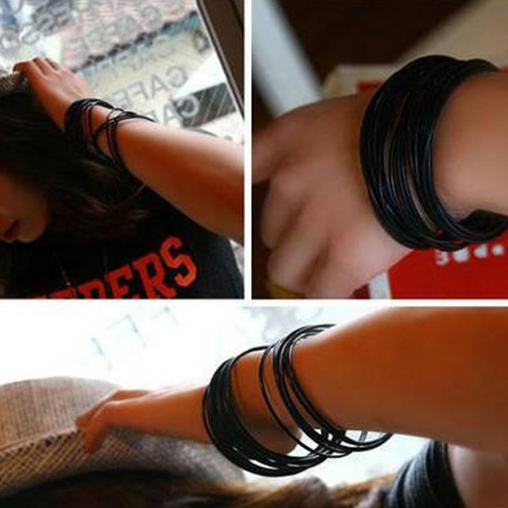 10Pcs jelly bands Bracelets Rubber Sports Bangle Neon Jelly Bracelets | eBay