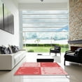 thumbnail image 7 of Ahgly Company Machine Washable Indoor Rectangle Transitional Flamingo Pink Area Rugs, 6' x 9', 7 of 7