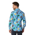 thumbnail image 3 of Suitmeister Men's Shirts October Check Blue - XXL Multicolor, 3 of 6