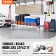 thumbnail image 2 of VEVOR Aluminum Dunnage Rack, 48” x 14” Commercial Food Floor Rack, 8” Off the Floor, 1000 lbs Capacity All-Welded Aluminum Storage Rack, for Storage in Restaurants, Kitchens, Garages and Vehicles, 2 of 9