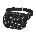 thumbnail image 2 of Disketp Crescent and Stars Riñonera de Doble Capa, Bolsa de Cintura Ajustable para Viajes, Correr y Senderismo, Riñonera Ligera para Hombre y Mujer, 2 of 9
