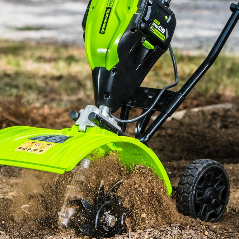 Greenworks Pro 60V UltraPower 8 Inch Cordless Garden Cultivator