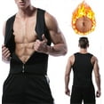 thumbnail image 2 of Gynecomastia Compress Zipper Vest, Compression Shirt Men, Compression Tank Top Men, 2 of 5