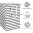 thumbnail image 2 of Paquete de 2 cestas para la colada de 75 l, cestas grandes plegables para la colada con asas fáciles de transportar, cesta de almacenamiento independiente impermeable para ropa, 24,4 pulgada, 2 of 5