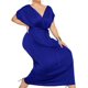 thumbnail image 3 of Vestido De Fiesta Mujer Mujer Cuello En V Color Casual Vestidos De Noche De Verano, 3 of 5