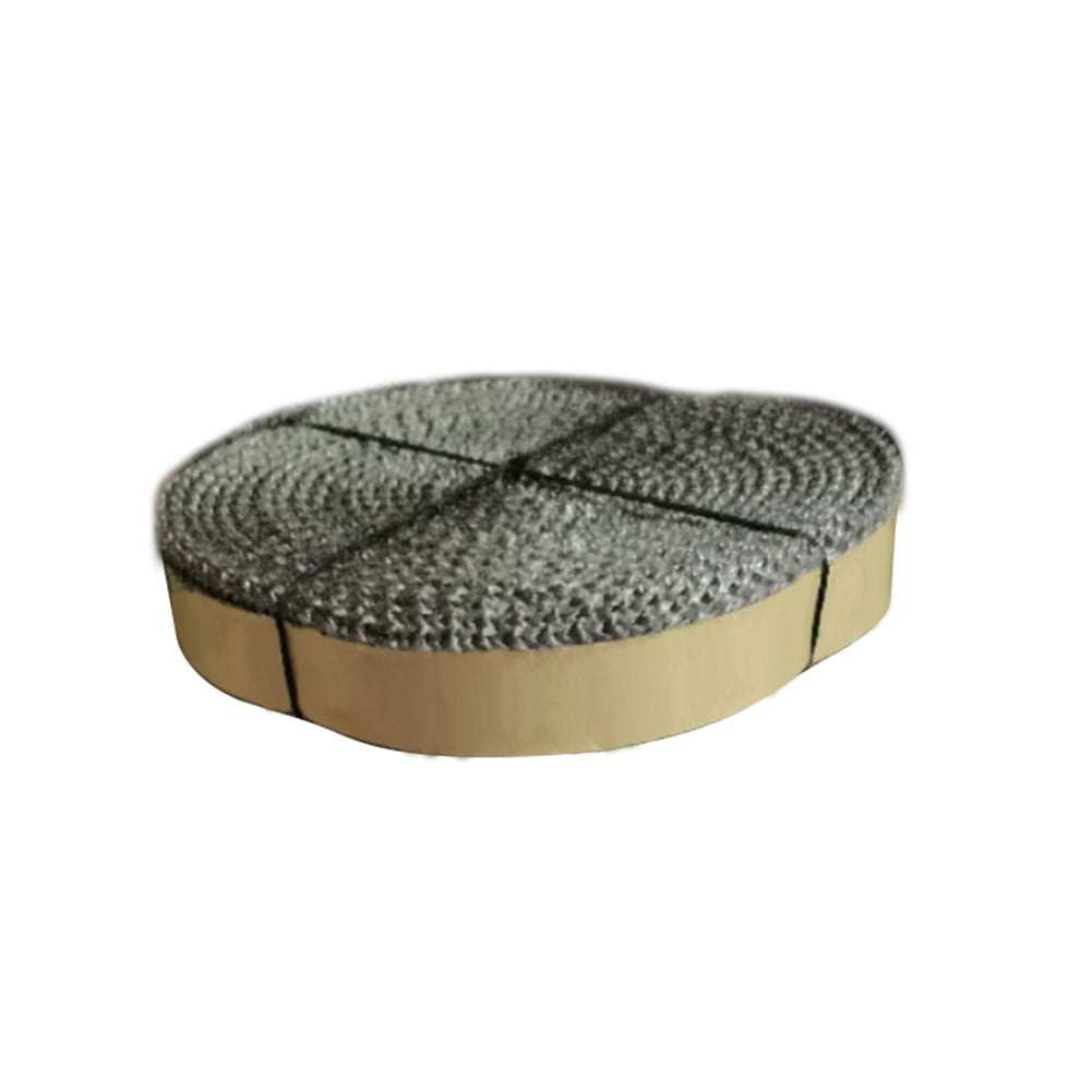 Mduoduo Flat Stove Rope Self Adhesive Glass Seal Stove Fire Rope 5 Meters Long Black