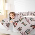 thumbnail image 5 of Homewish Magic Reindeer Moose Bedding Comforter Set, Christmas Tree Flower Twin Comforter Sets, Farmhouse Lake House Reversible Bedding Set, Lightweight Room Decor, 2pcs, 5 of 9