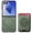Green, variant on Decase Case for Samsung Galaxy Z Flip 7, Shockproof Magnetic Leather Wallet Phone Case with Card Holder,Blue