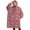 Pink Unicorn Pattern, variant on Oversized Wearable Blanket Hoodie,Pink Unicorn Heart Crescent Pattern Sherpa Blanket Hoodie with Super Pockets,Super Warm Fuzzy Pullover for Women & Men