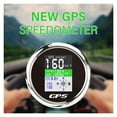 thumbnail image 2 of Universal 85mm New TFT Screen Digital GPS Speedometer Odometer Trip COG Voltmeter 9-32V With GPS Antenna Waterproof, 2 of 7