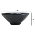 thumbnail image 6 of Pack Of 6 Black Silk Melamine Ramen Pho Soup Salad Pasta Large Bowls 32oz, 6 of 10