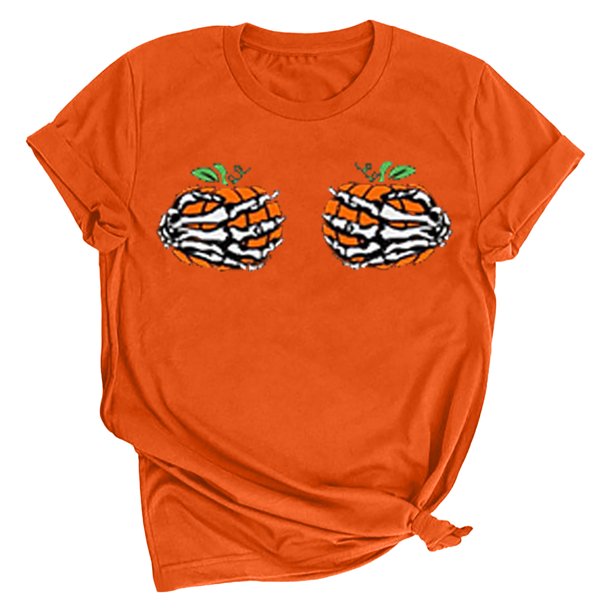 Tops de Mujer Elegantes Blusas Casuales Camisas de Moda Cuello Redondo Ocio Manga Corta Impresión Odeerbi ODB168341