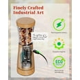 thumbnail image 2 of TOMEEM Electric Salt & Pepper Grinder Set – USB Rechargeable, Adjustable, LED Light 2 of 4