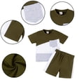 thumbnail image 4 of YTDSCS Kids Baby Short Sleeve T-Shirt 2Pcs Set for Girls,Toddler Summer Cotton Casual Tees + Short Set Clothes Comfortable Versatile Soft Summer Two-Piece for 6M-4Years, 4 of 8