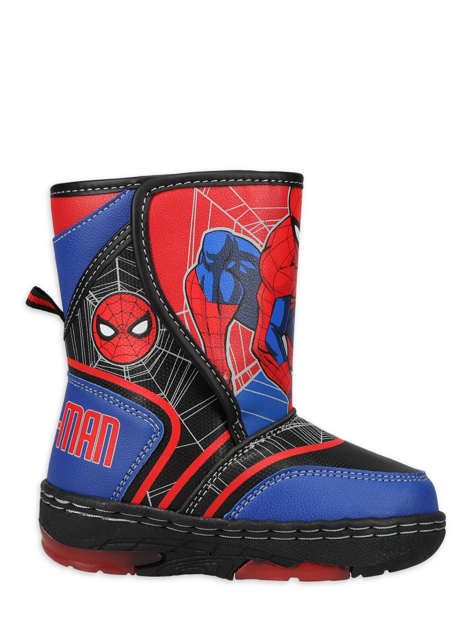 Spiderman Toddler Boys Light-Up Sizes Snow Boot, 7-12