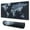 une Carte de, variante sur Tapis de Souris Blue Lake Gaming Imperméable, Caoutchouc + Multi-Spandex Antidérapant Tapis de Souris de Gaming Tapis de Bureau pour Bureau Maison Jeu 31.5x15.7 Pouces