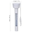thumbnail image 3 of SLYNSHome Clearance - 2 Pcs - Floating Pool Thermometer,Large Display with String Easy to Read - Shatter Resistant - Thermometer for Swimming Pools,Spas,Hot Tubs,Aquariums, 3 of 8