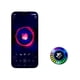 thumbnail image 4 of Audio Bluetooth de conducción ósea Sonido estéreo impactante de 360 ° con agudos y graves con control de aplicación Lámpara de atmósfera polar Subwoofer inalámbrico Audio Bluetooth, 4 of 9