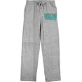 thumbnail image 3 of South Beach, Miami Ocean Drive Men's Heather Gray Sleep Pajama Pants-XL, 3 of 4