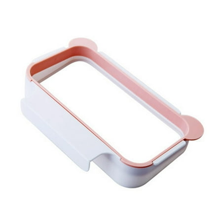 Hanging Kitchen Cabinets - Hanging Kitchen Cabinet Door Trash Rack Style Storage Garbage Bags
