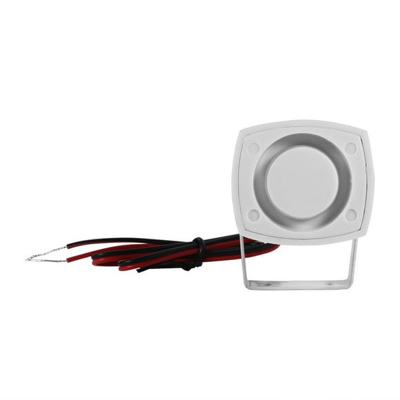 De Alarma Inalámbrica de Sirena de Bocina de Mínimo, Alarma de Sonido de Bajo Voltaje DC 12V, Ideal para El Hogar, Vehículo, USO Industrial