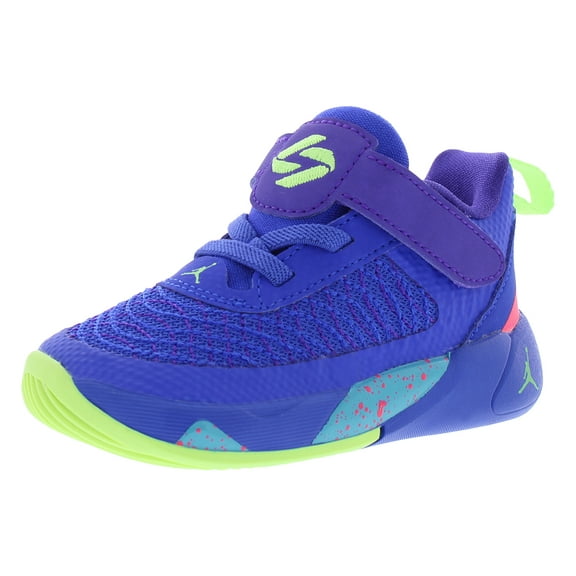 Nike Jordan Luka 1 Infant/Toddler Shoes Size 5, Color: Racer Blue/Ghost Green