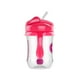 thumbnail image 3 of Vaso entrenador 9oz. con popote rosa rosa, 3 of 6