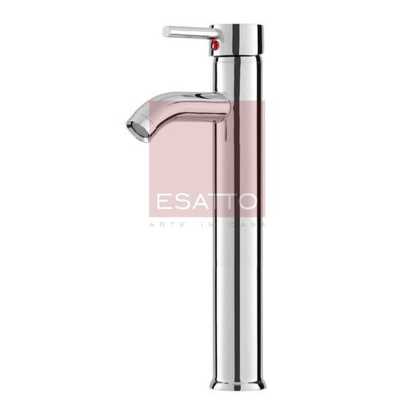 Grifo Monomando ESATTO para Baño de Bronce Cromada Alta GB-008