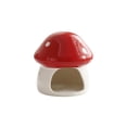 thumbnail image 2 of PpgejGEK Mushroom-Shaped Ceramic Hamster Hideaway House Cozy Cave Hideout for Small Animals Cage Decorative Pet Accessory, 2 of 9