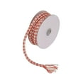 thumbnail image 2 of Cordel decorativo para envolver regalos, manualidades, tejido, 10 m rojo blanco, 2 of 9