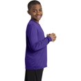 thumbnail image 2 of Sport-Tek Boy's Long Sleeve Crewneck Tee - YST350LS, 2 of 3